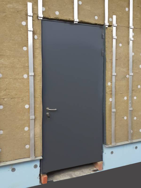 Однопольная глухая дверь (Волковское шоссе, 23в)